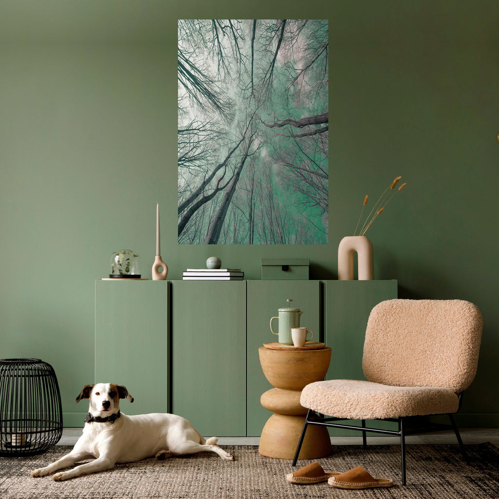 SKYWARD FANTASIES Peel and Stick Vertical Poster