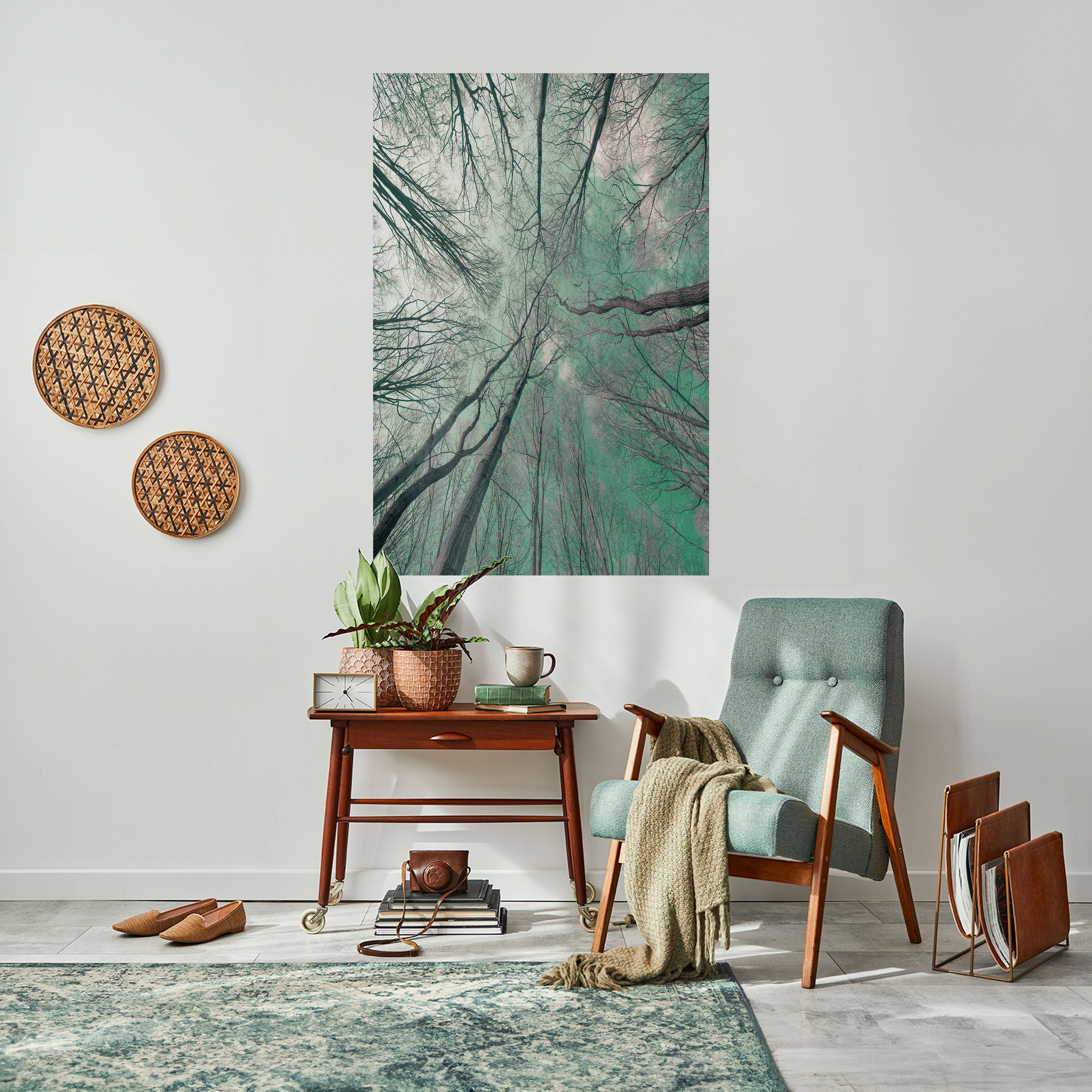 SKYWARD FANTASIES Poster Vertical Autocolante