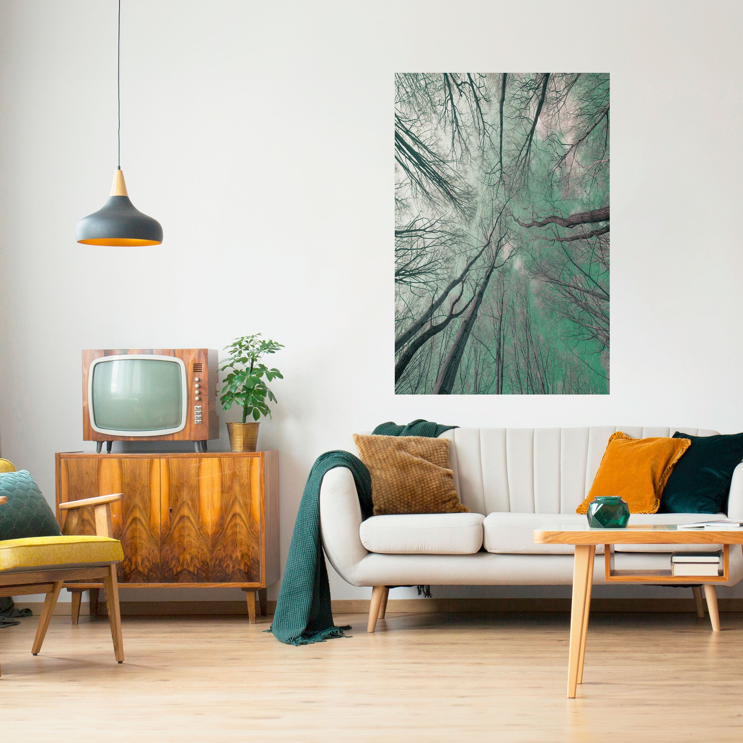 SKYWARD FANTASIES Poster Vertical Autocolante