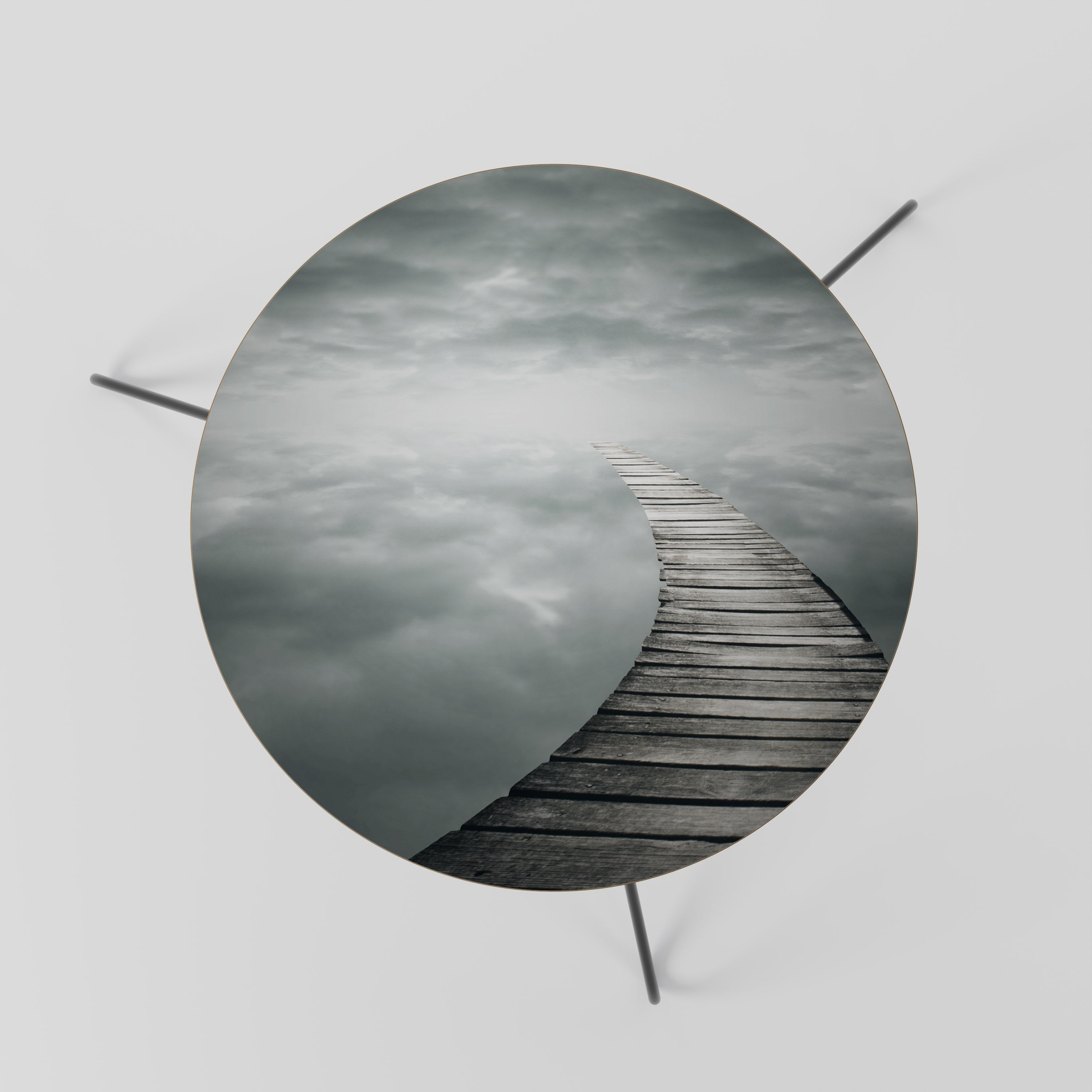 WHISPERING PATHWAYS Mesa de Centro 60