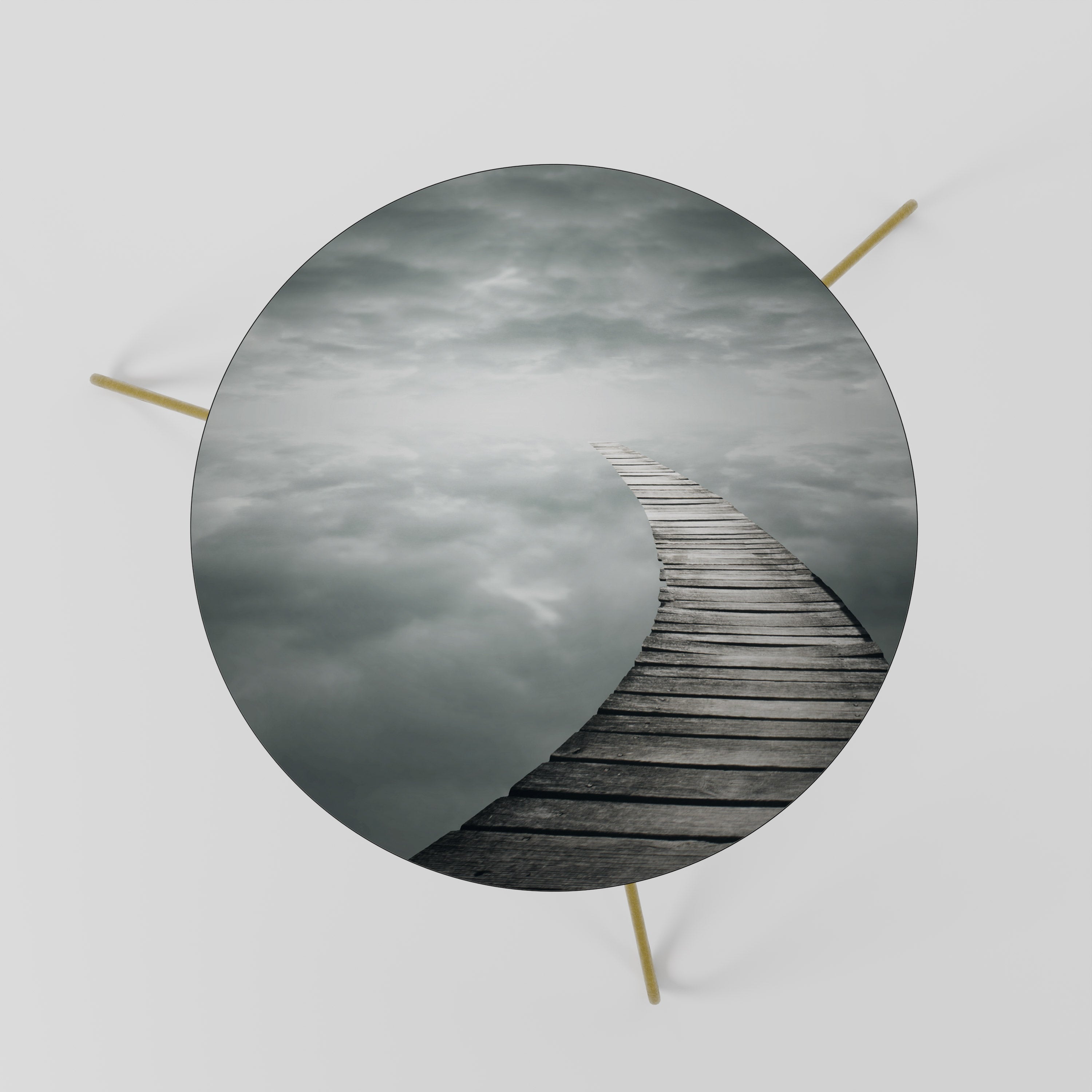 WHISPERING PATHWAYS Mesa de Centro 60