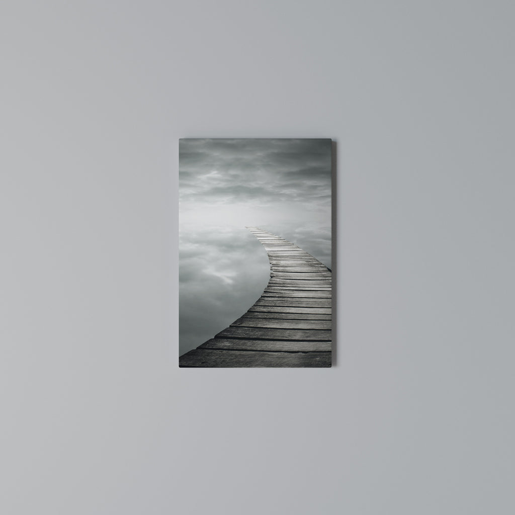 WHISPERING PATHWAYS Quadro em tela vertical