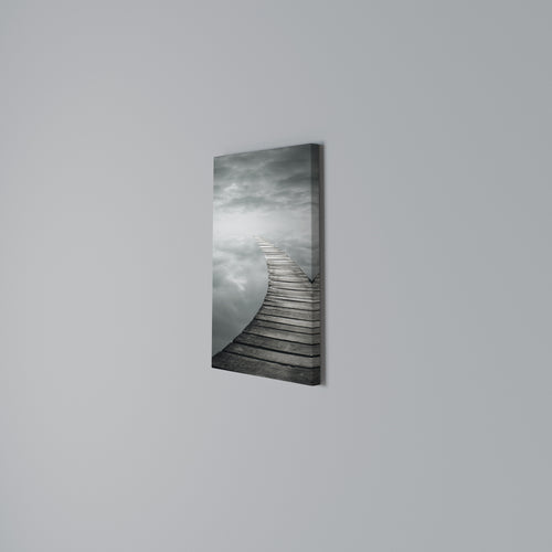 WHISPERING PATHWAYS Quadro em tela vertical