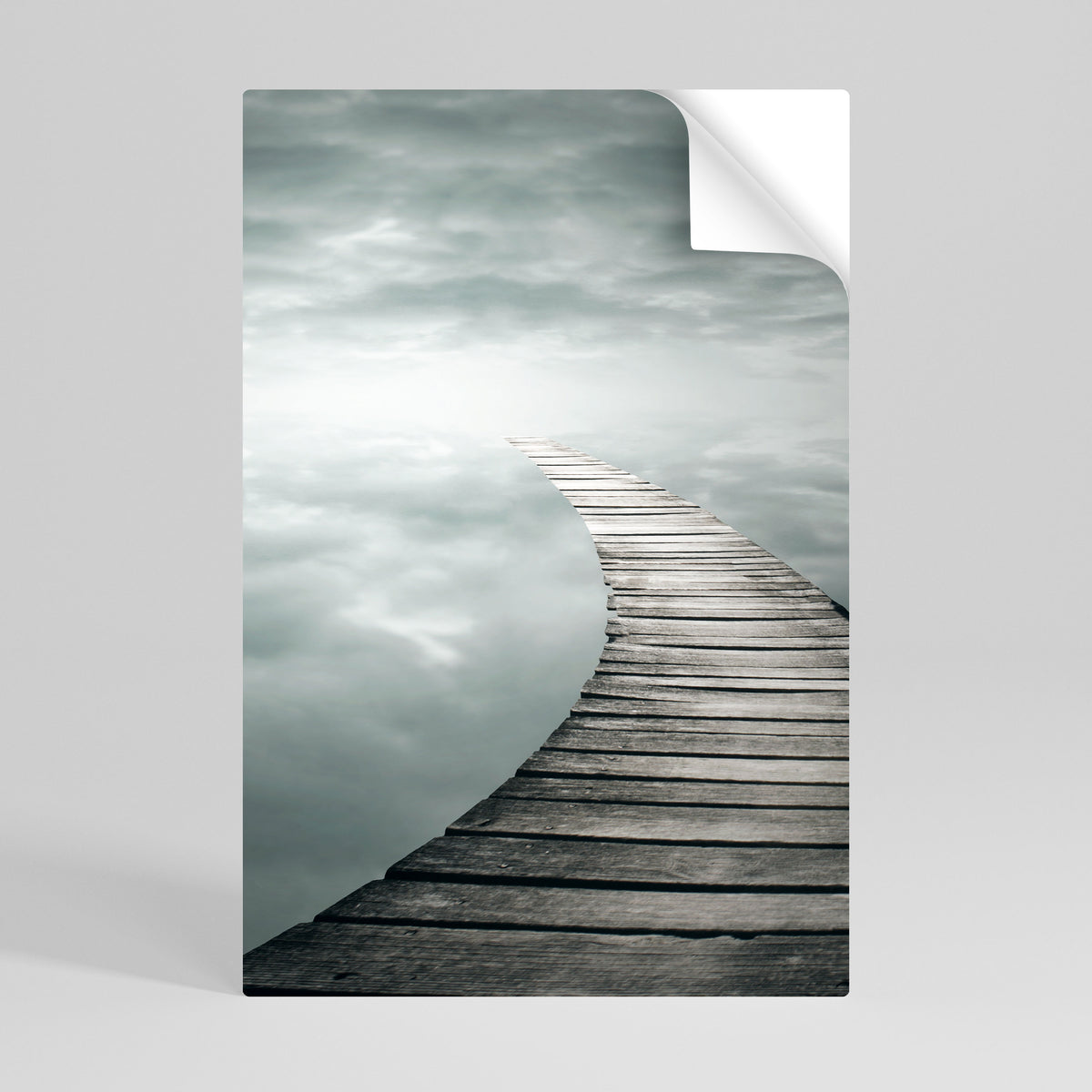 WHISPERING PATHWAYS Póster Autocolante Vertical
