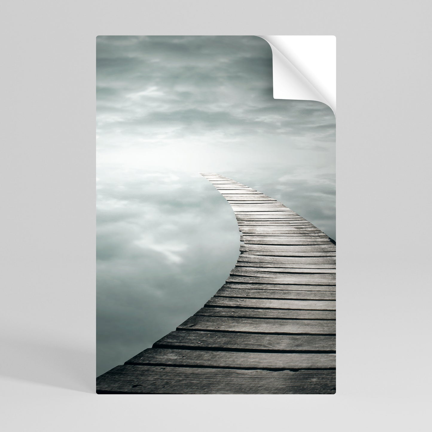 WHISPERING PATHWAYS Póster Autocolante Vertical
