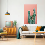 LORD CACTUS Peel and Stick Vertical Poster