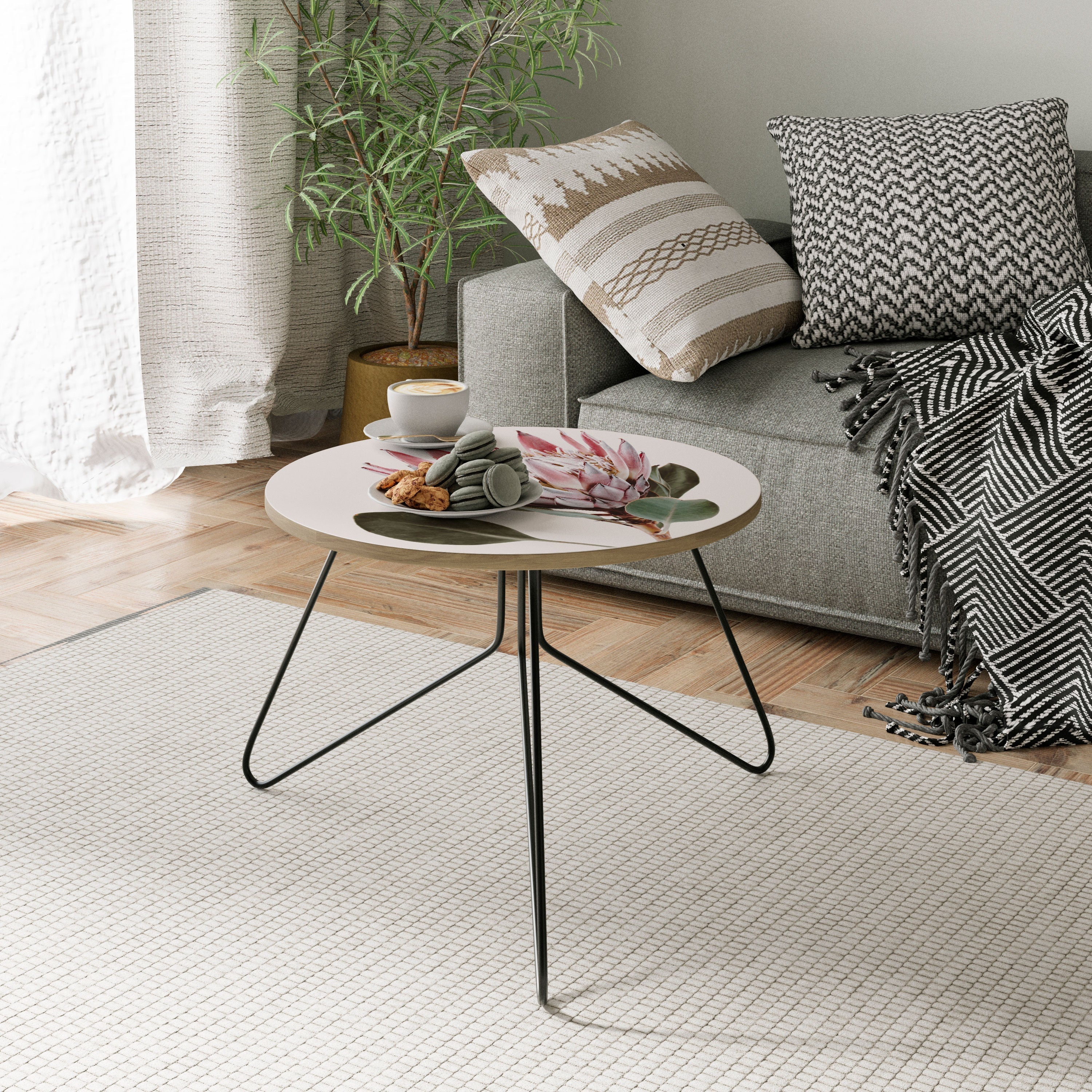 PROTEA FLOWER Mesa de Centro 60