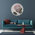PROTEA FLOWER Quadro Redondo Decorativo