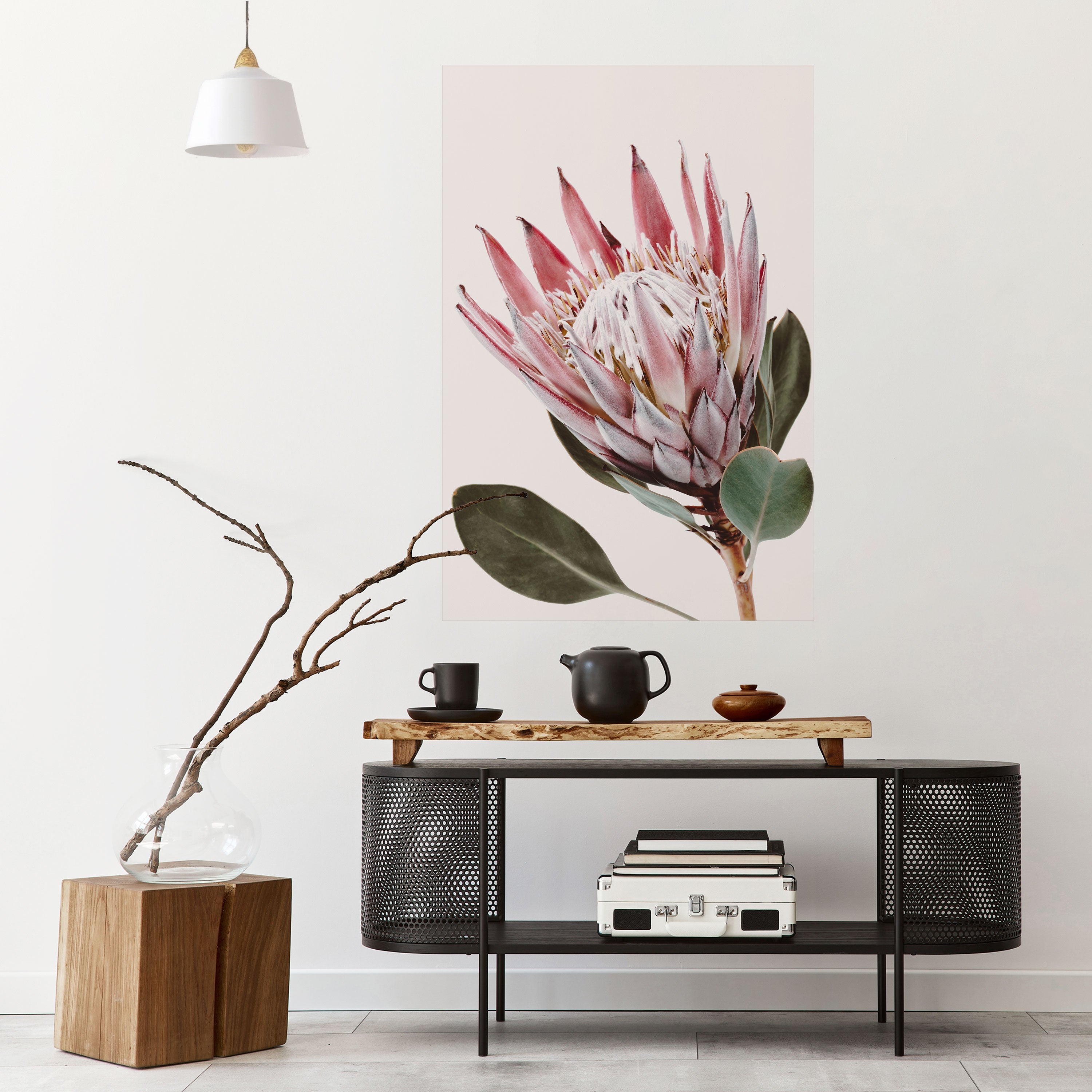 PROTEA FLOWER Poster Vertical Autocolante