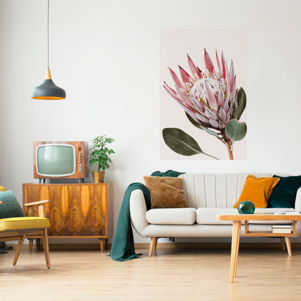 PROTEA FLOWER Poster Vertical Autocolante