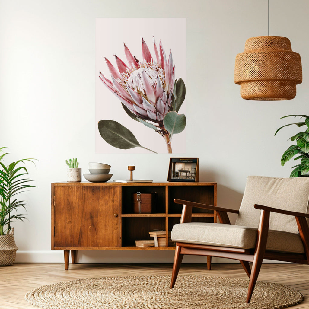 PROTEA FLOWER Poster Vertical Autocolante