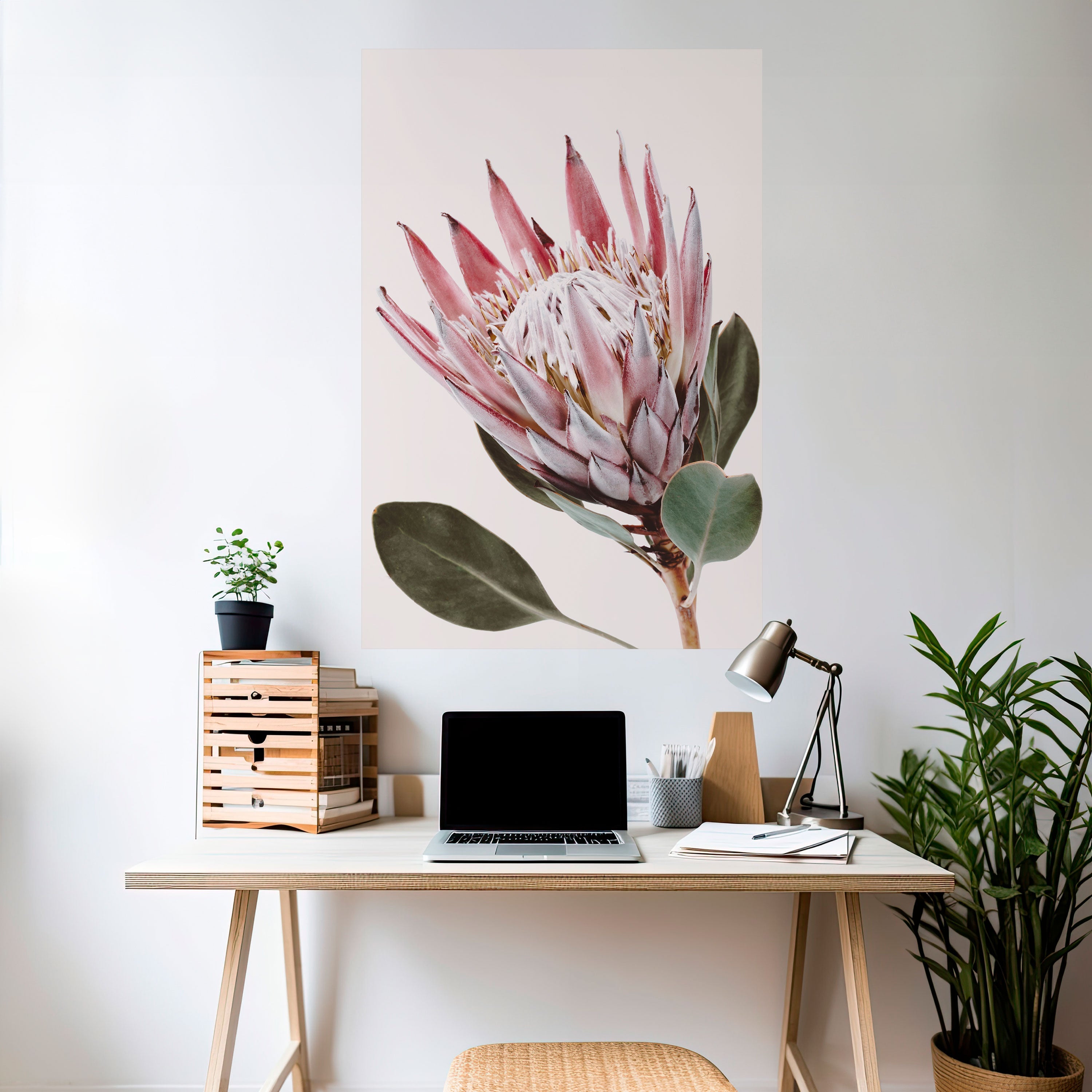 PROTEA FLOWER Poster Vertical Autocolante