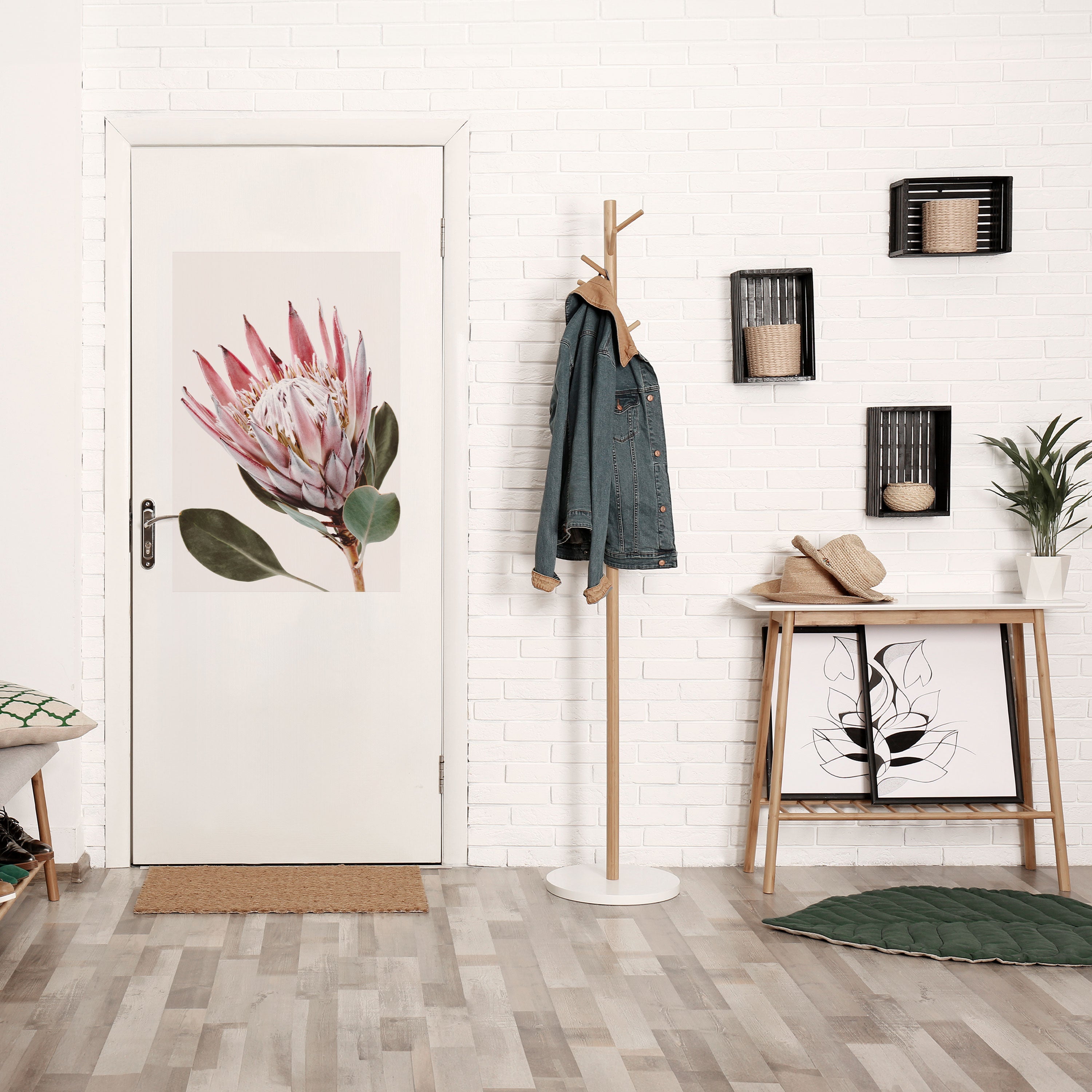 PROTEA FLOWER Poster Vertical Autocolante