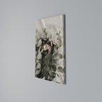 LINEN CLOVES Quadro em tela vertical