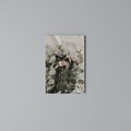 LINEN CLOVES Quadro em tela vertical