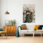 LINEN CLOVES Peel and Stick Vertical Poster