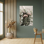 LINEN CLOVES Peel and Stick Vertical Poster