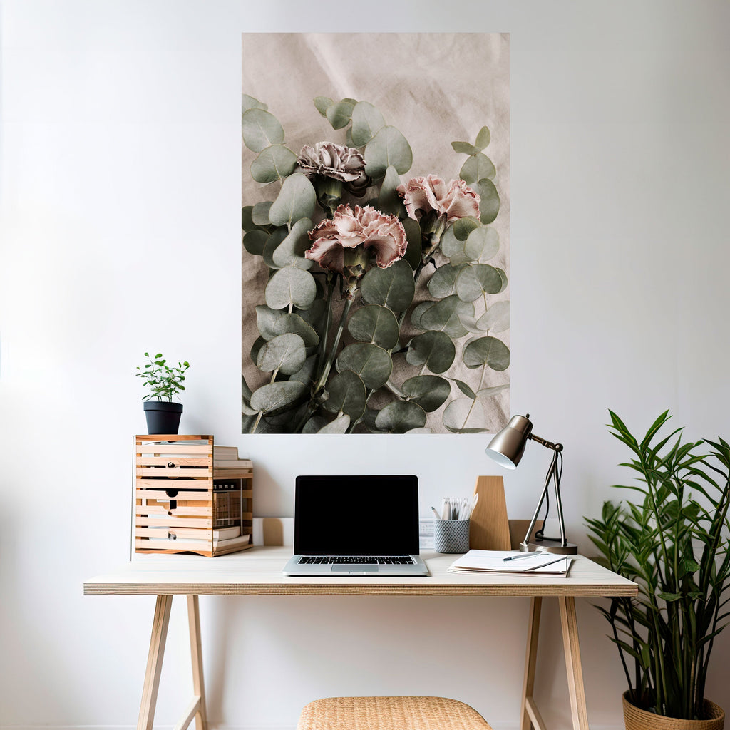 LINEN CLOVES Peel and Stick Vertical Poster