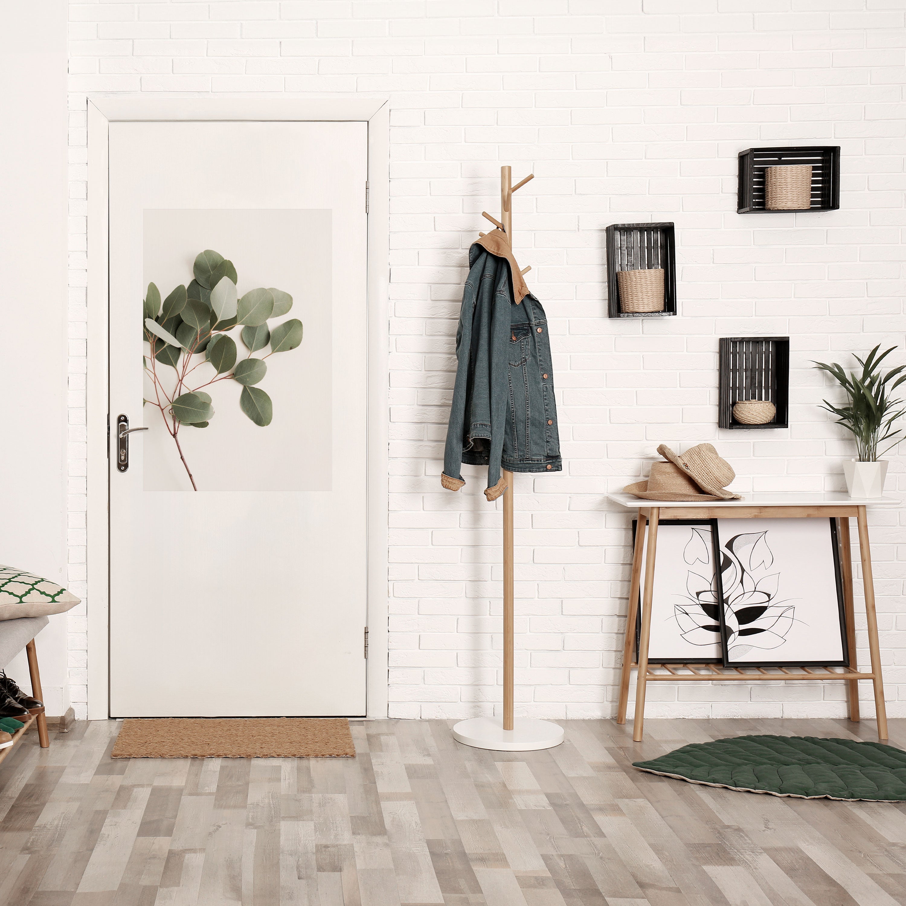 EUCALYPTUS BRANCH Peel and Stick Vertical Poster