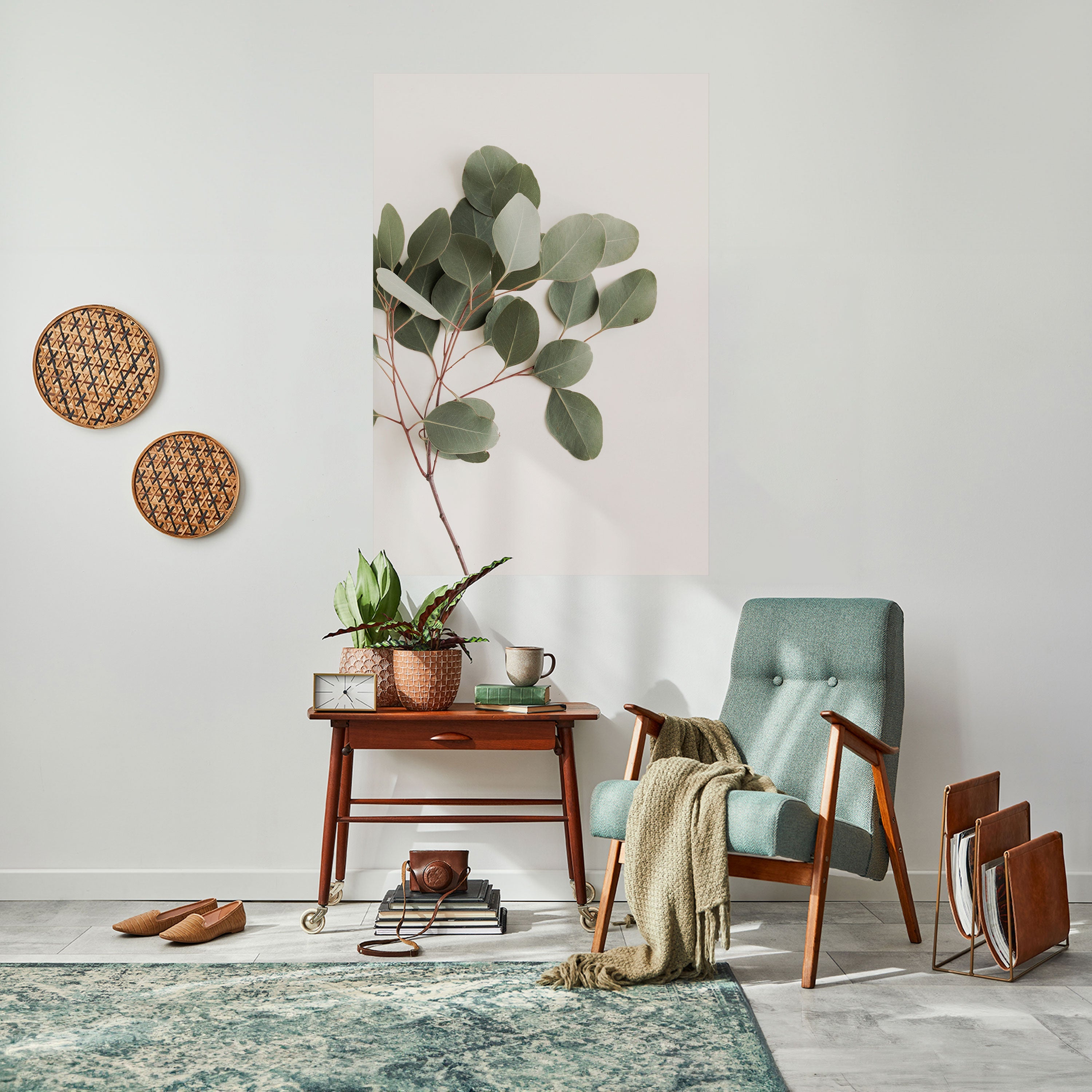 EUCALYPTUS BRANCH Poster Vertical Autocolante