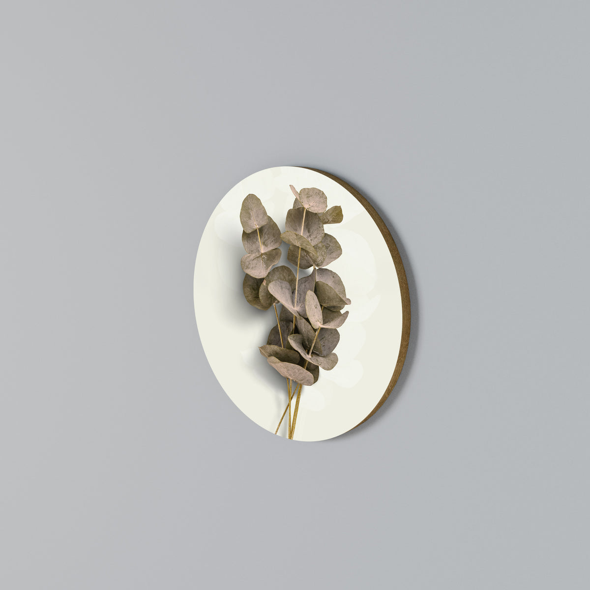 TIMELESS GREENERY Arte de Parede Redonda