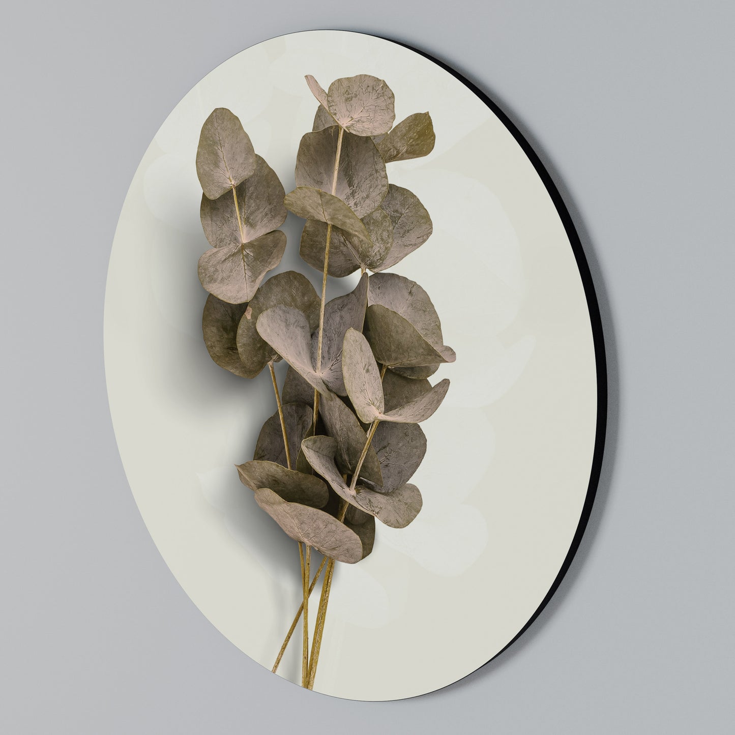 TIMELESS GREENERY Arte de Parede Redonda