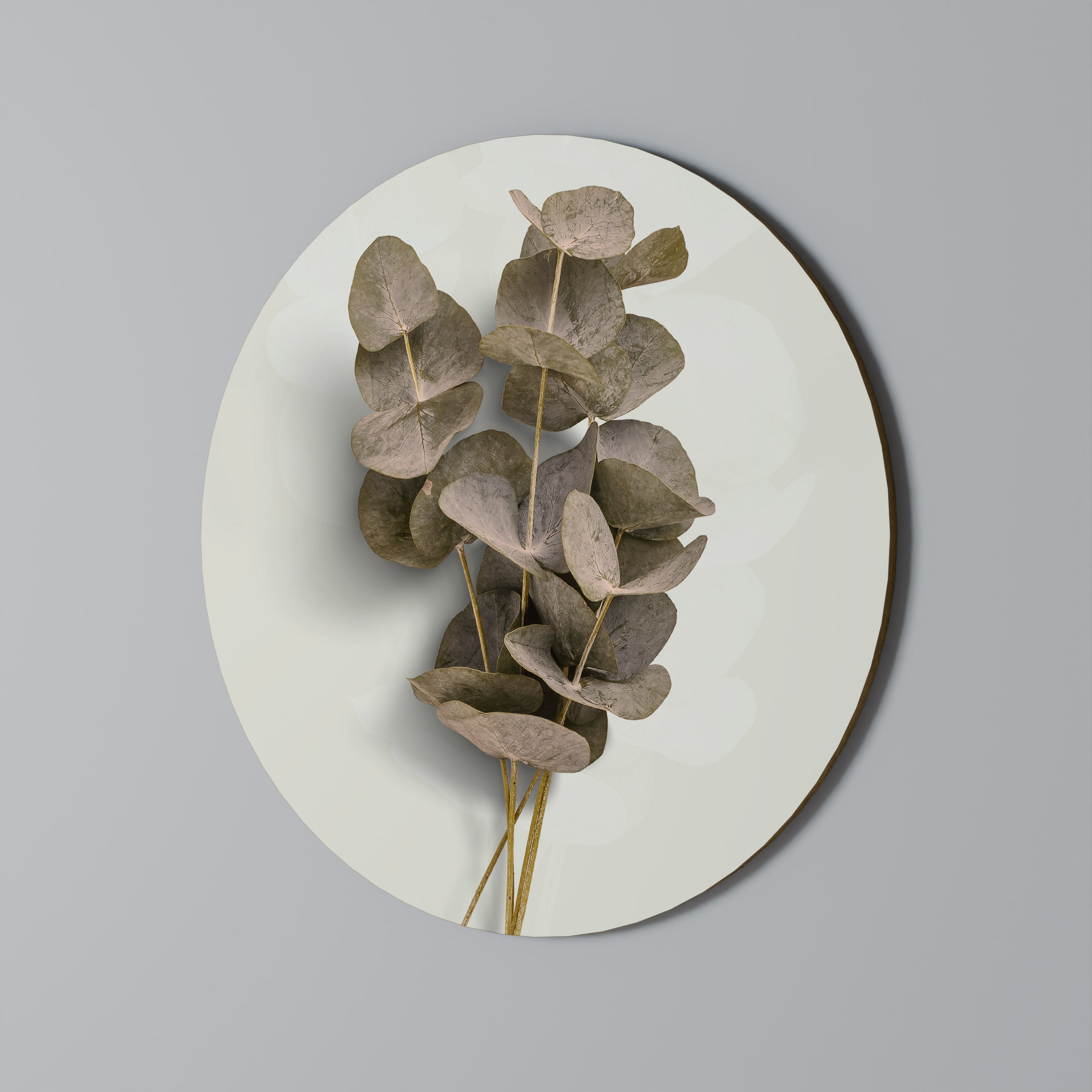 TIMELESS GREENERY Round Wall Art