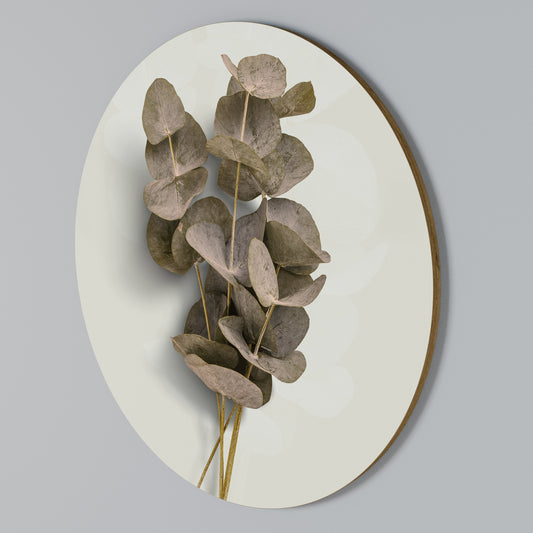 TIMELESS GREENERY Arte de Parede Redonda