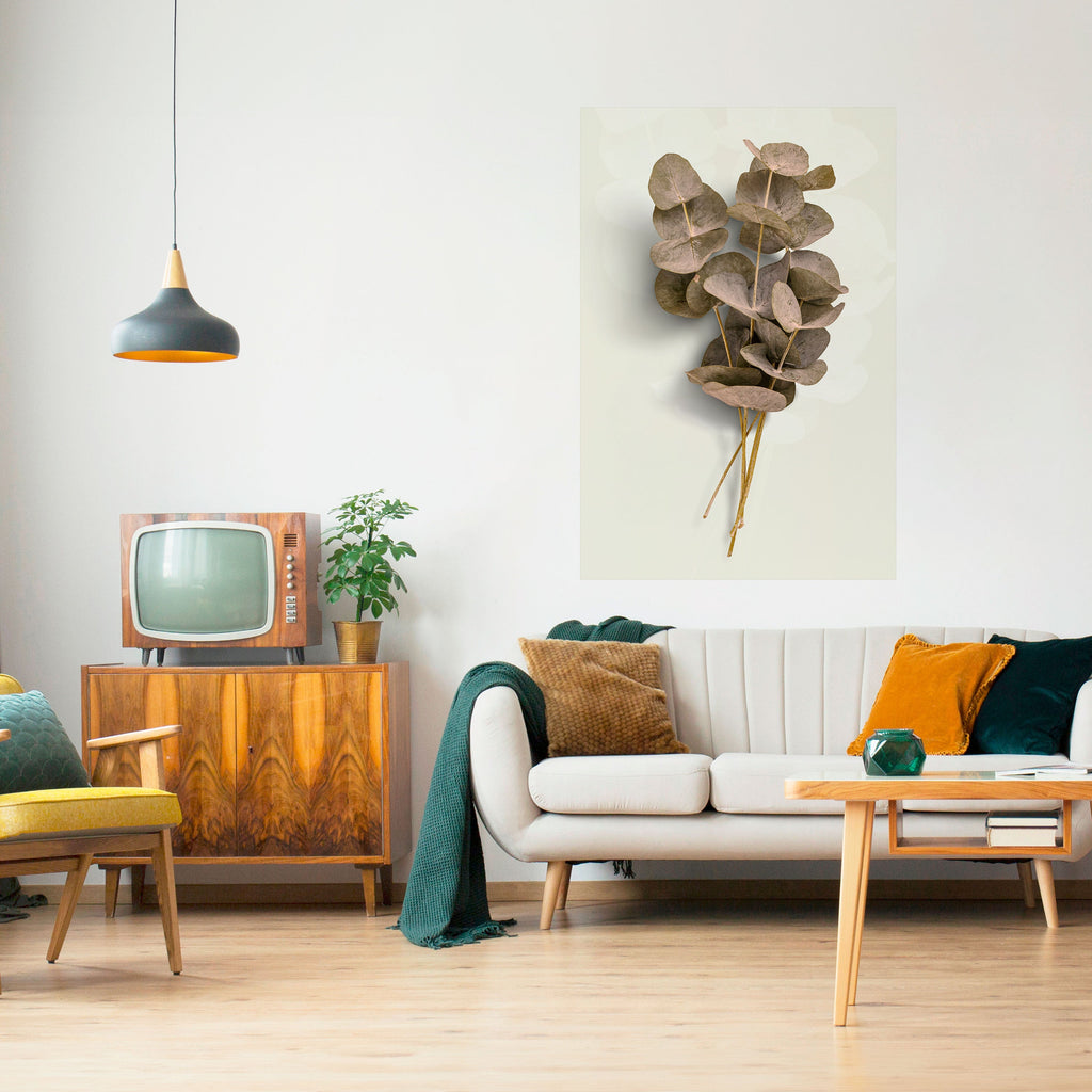 TIMELESS GREENERY Peel and Stick Vertical Poster