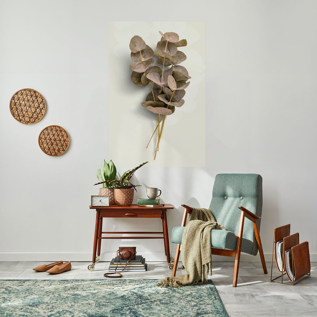 TIMELESS GREENERY Peel and Stick Vertical Poster