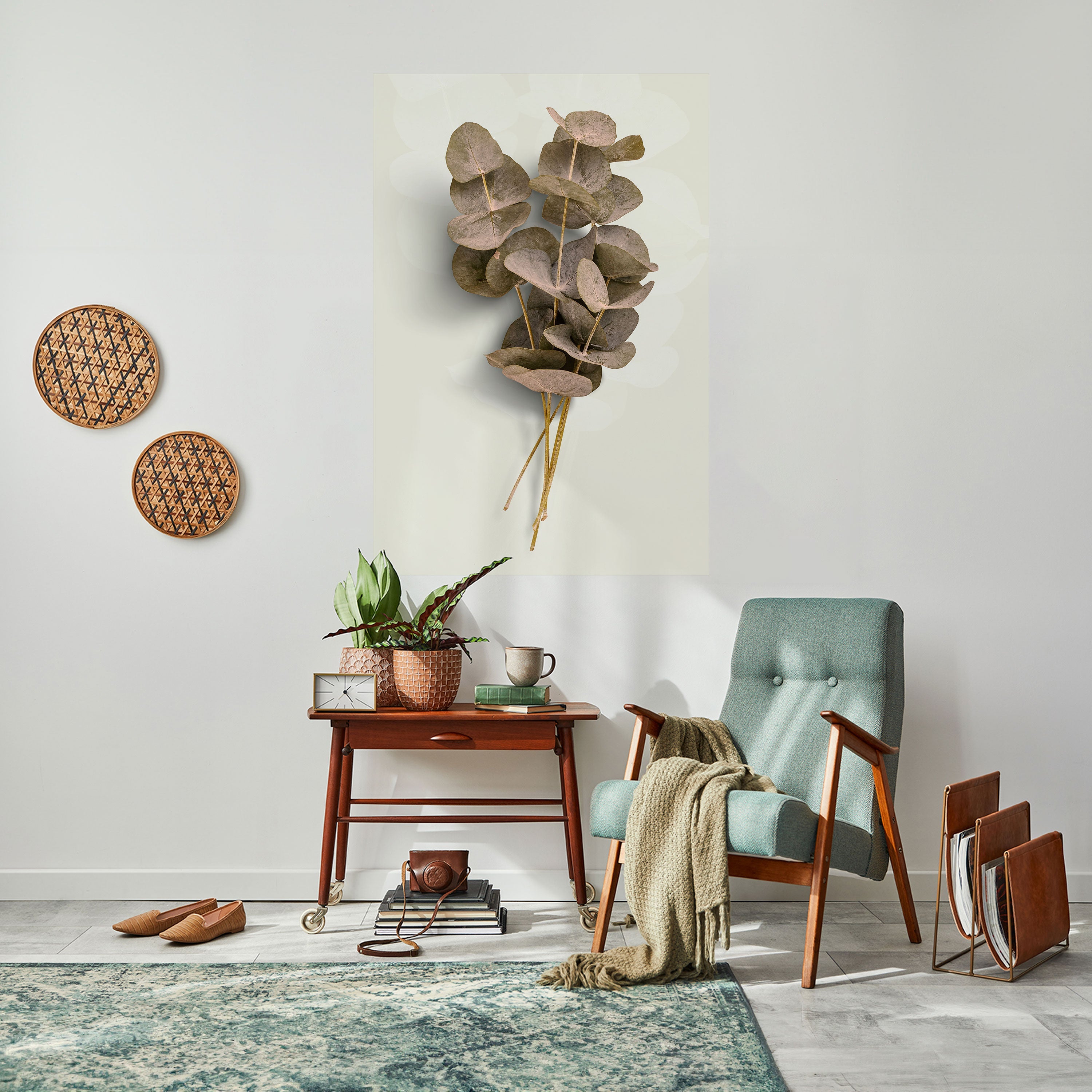 TIMELESS GREENERY Poster Vertical Autocolante