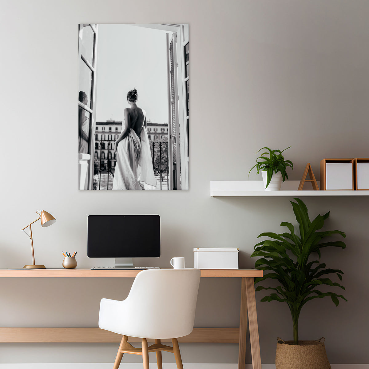 DRESS OF DREAMS Quadro em tela vertical