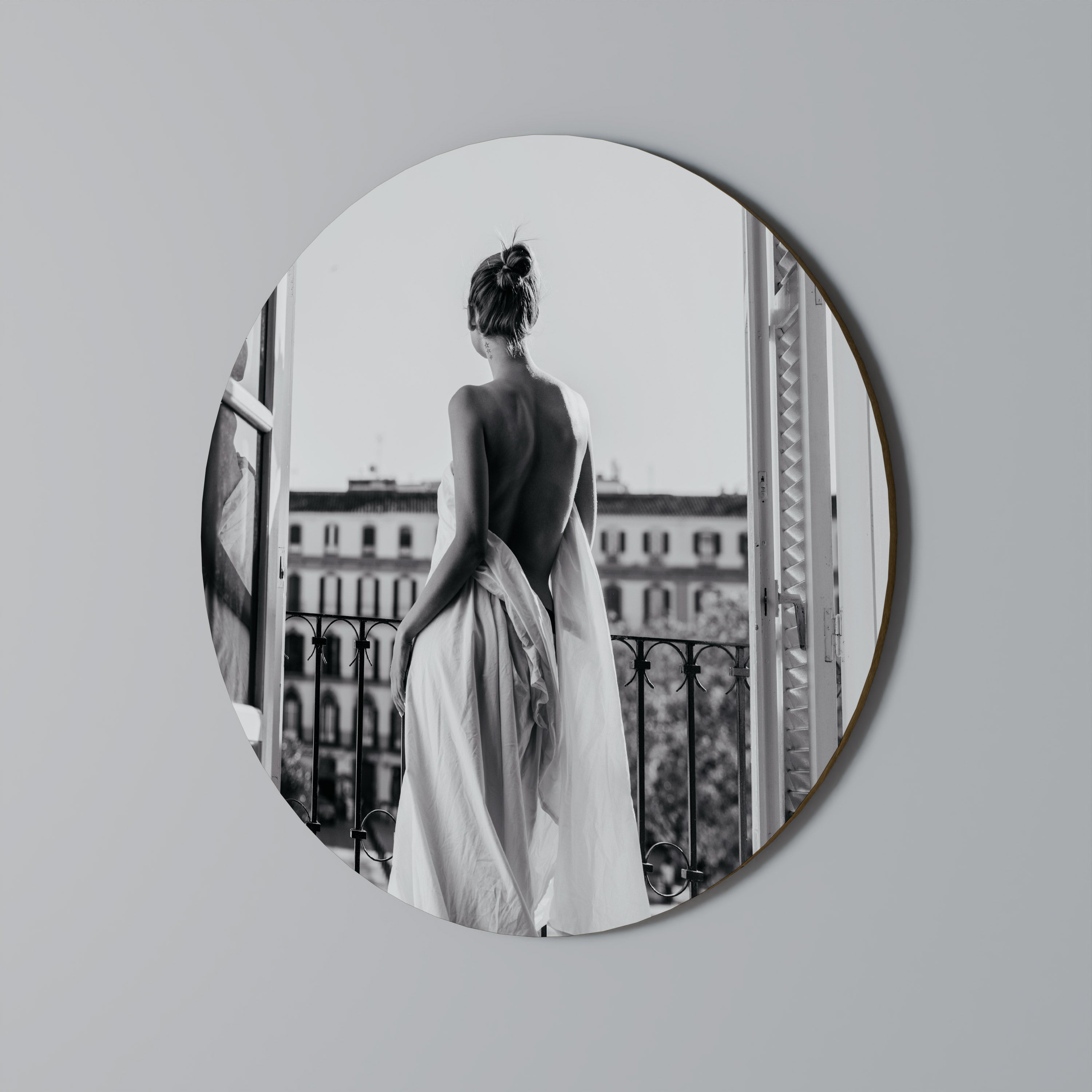 DRESS OF DREAMS Quadro Redondo Decorativo