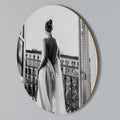 DRESS OF DREAMS Round Wall Art