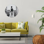 DRESS OF DREAMS Quadro Redondo Decorativo