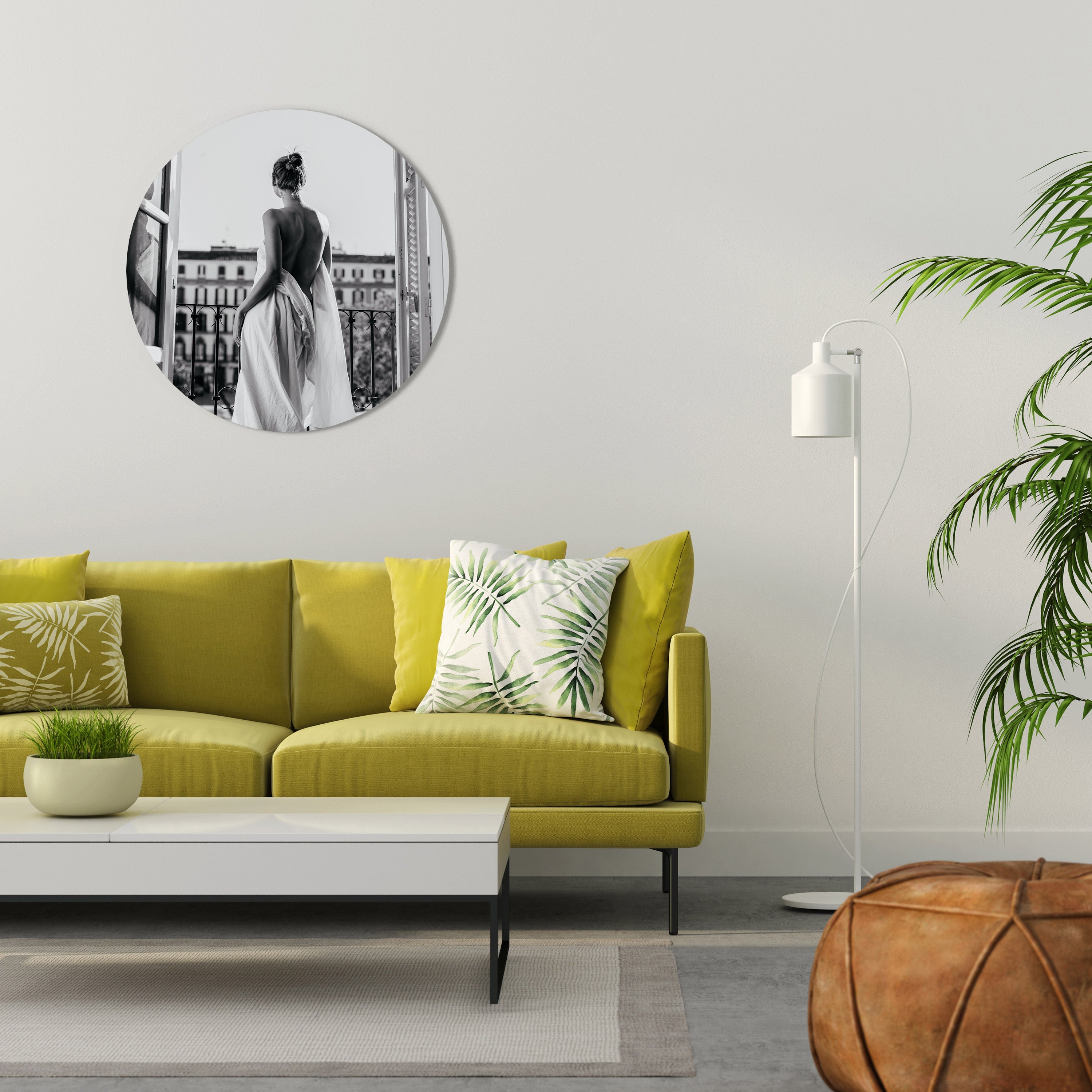 DRESS OF DREAMS Quadro Redondo Decorativo