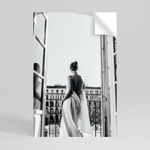 DRESS OF DREAMS Póster Autocolante Vertical