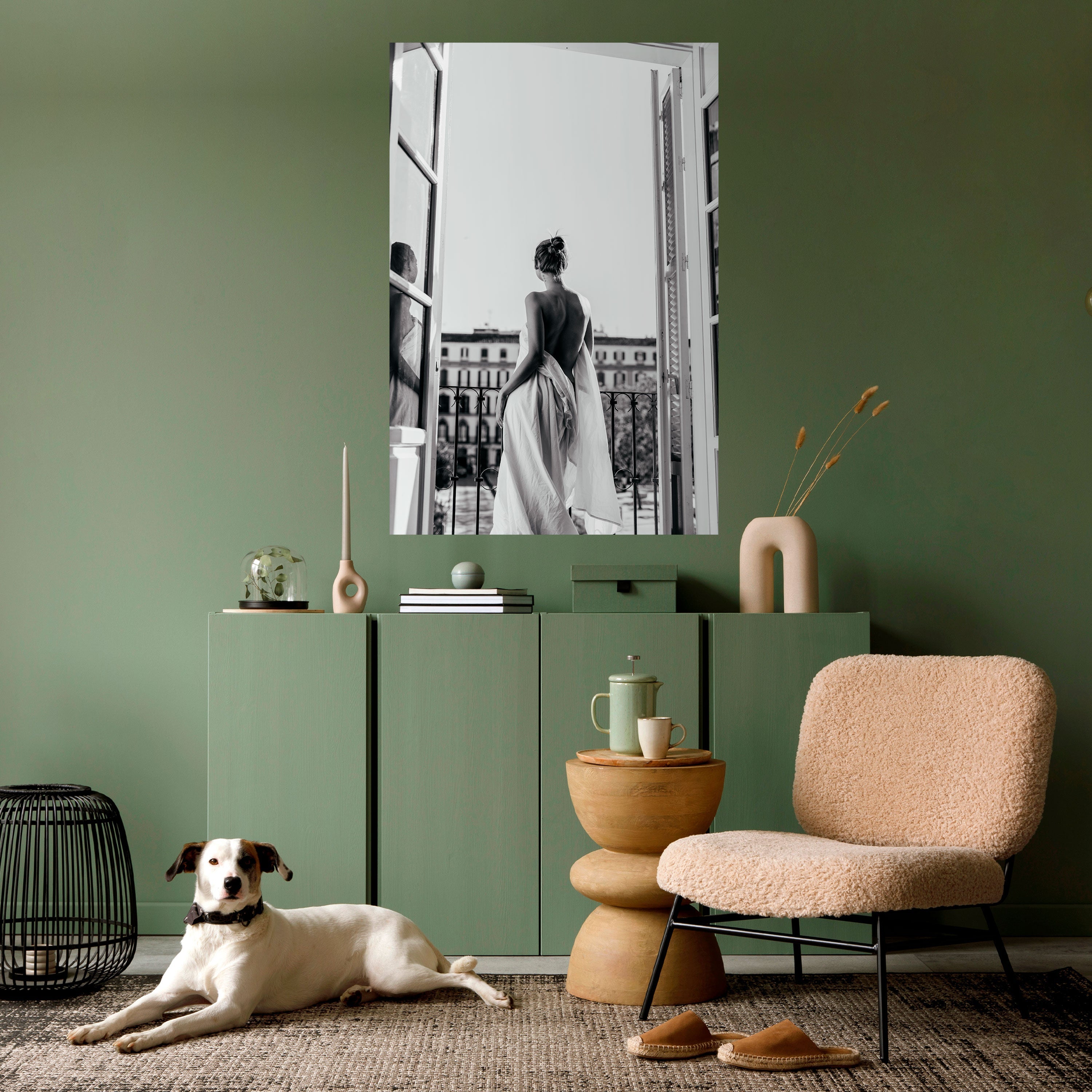 DRESS OF DREAMS Peel and Stick Vertical Poster