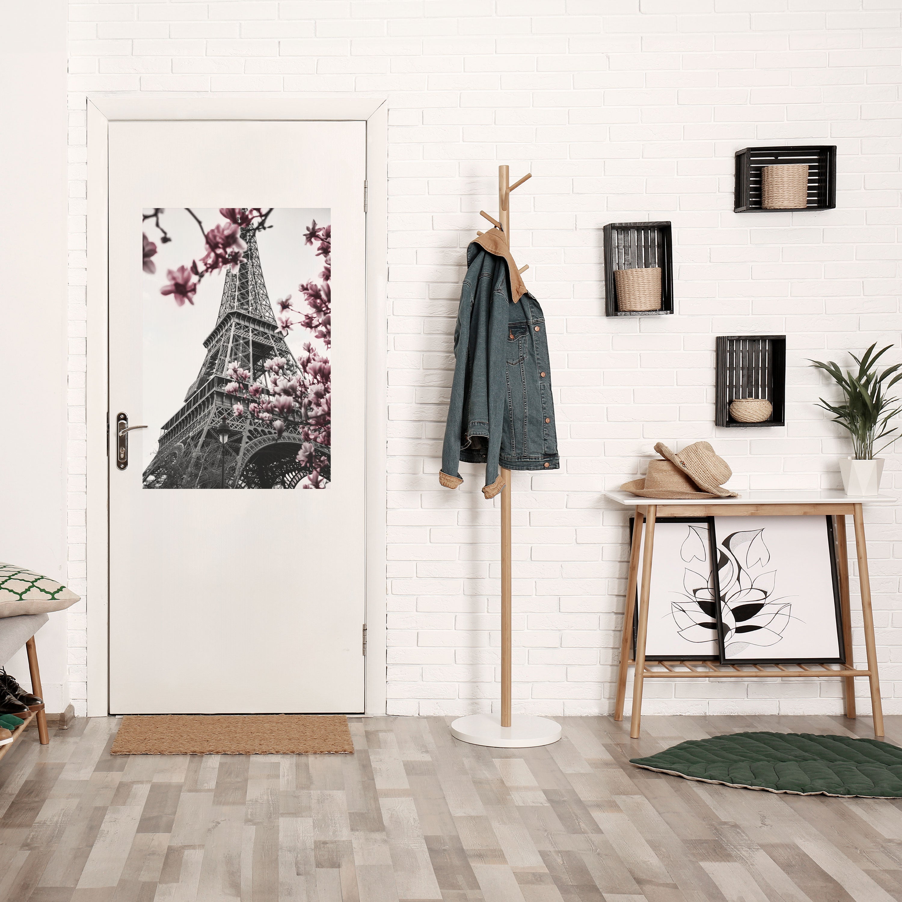 EIFFEL IN BLOOM Poster Vertical Autocolante
