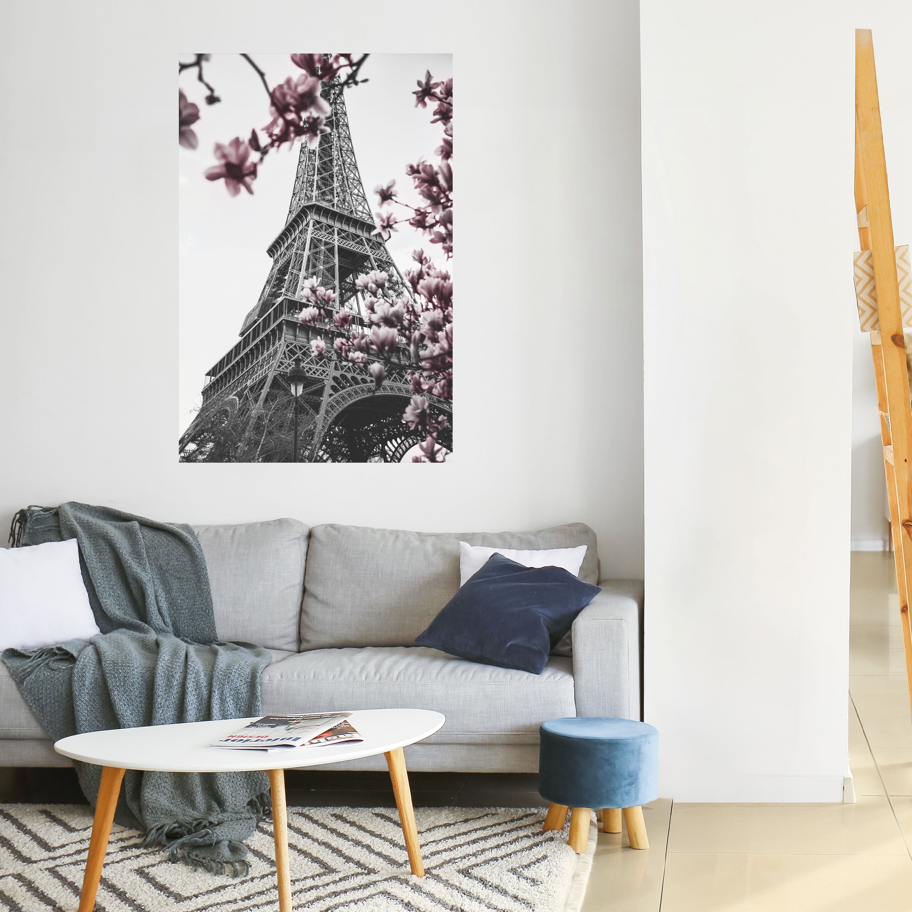 EIFFEL IN BLOOM Poster Vertical Autocolante