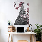 EIFFEL IN BLOOM Poster Vertical Autocolante