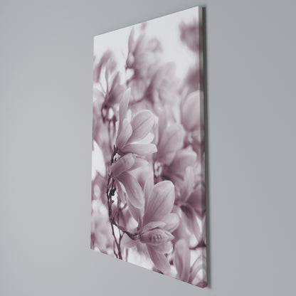PINK BLOSSOM DREAM Vertical Canvas Print