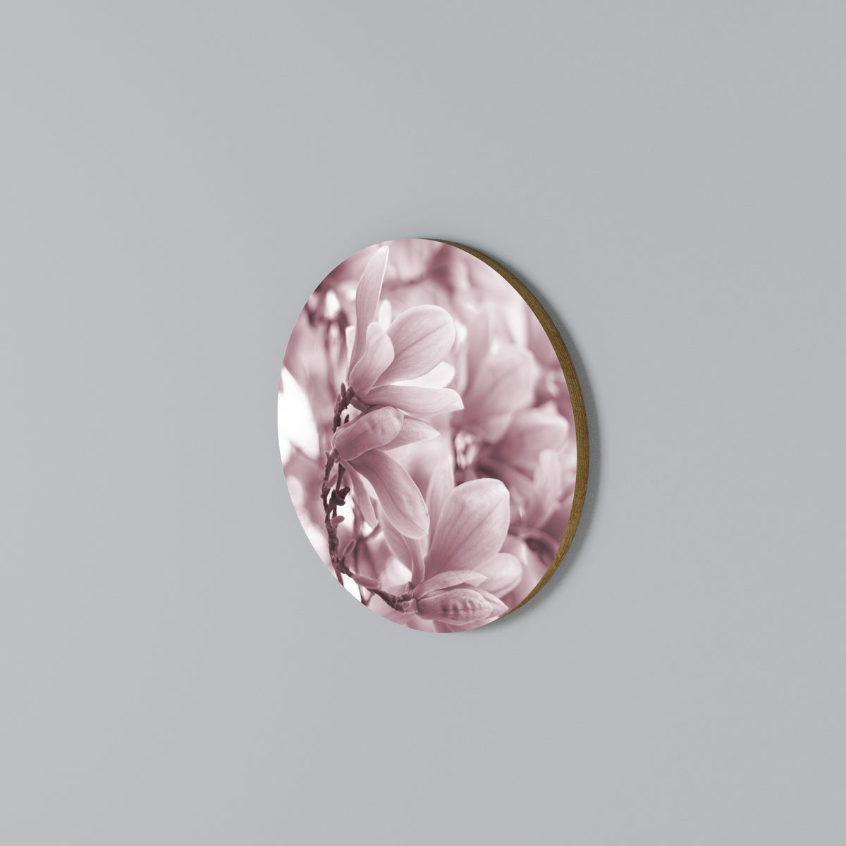 PINK BLOSSOM DREAM Arte de Parede Redonda