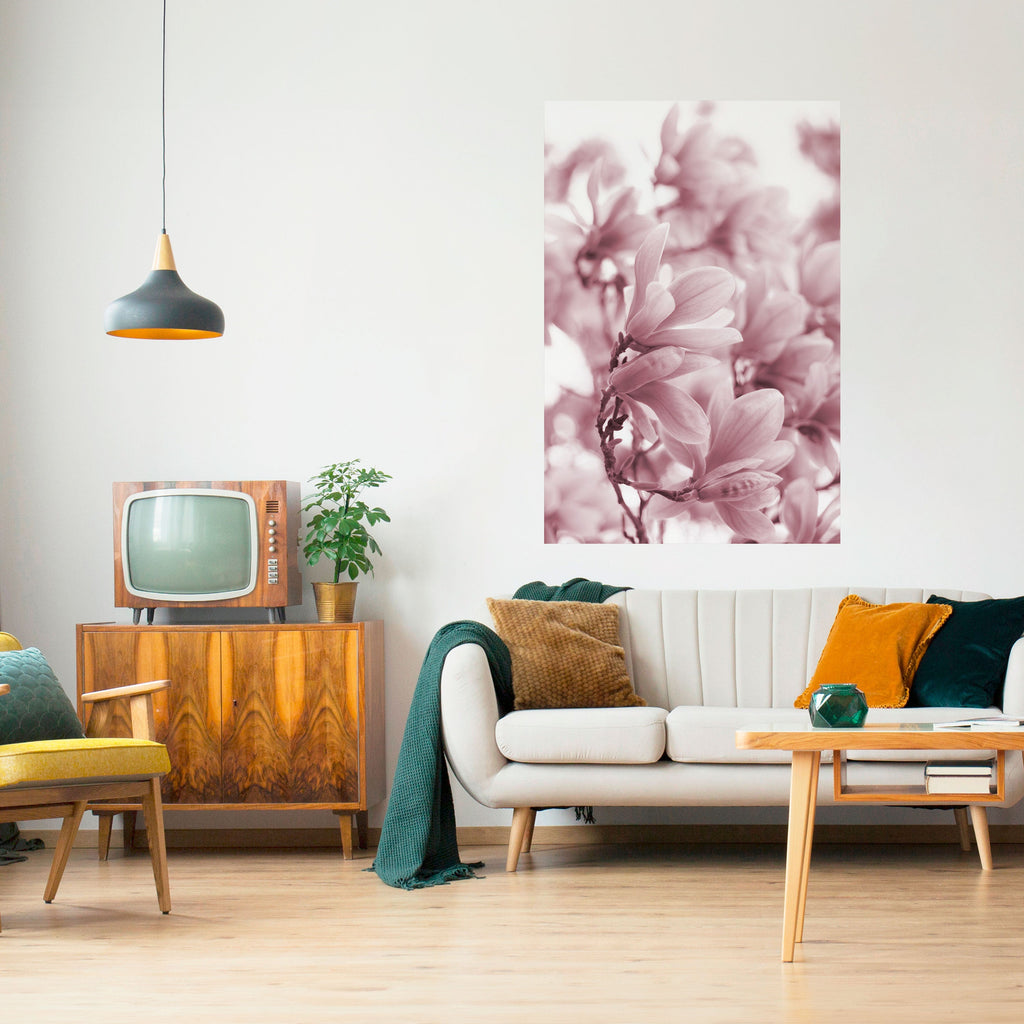 PINK BLOSSOM DREAM Peel and Stick Vertical Poster