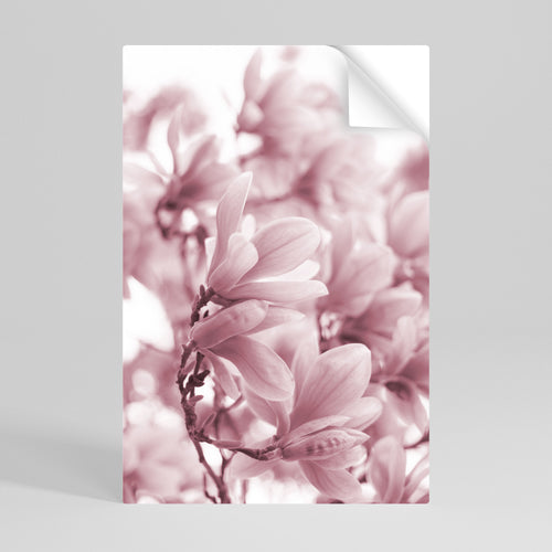 PINK BLOSSOM DREAM Póster Autocolante Vertical