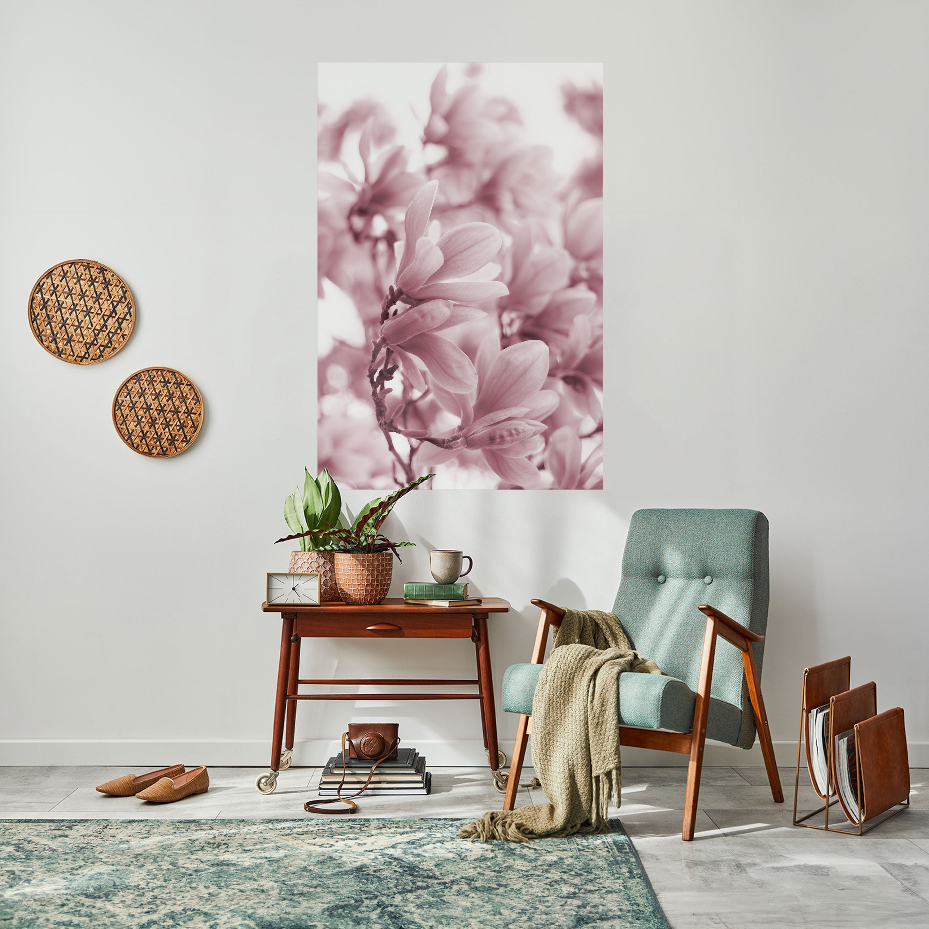 PINK BLOSSOM DREAM Peel and Stick Vertical Poster