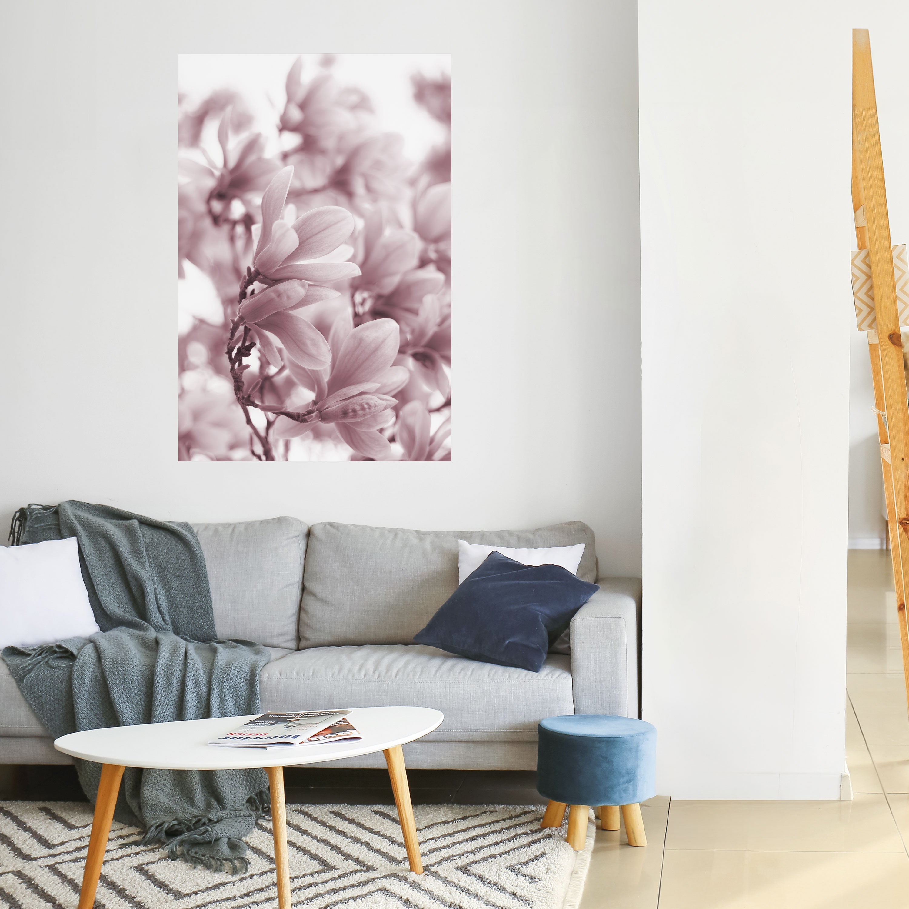 PINK BLOSSOM DREAM Peel and Stick Vertical Poster