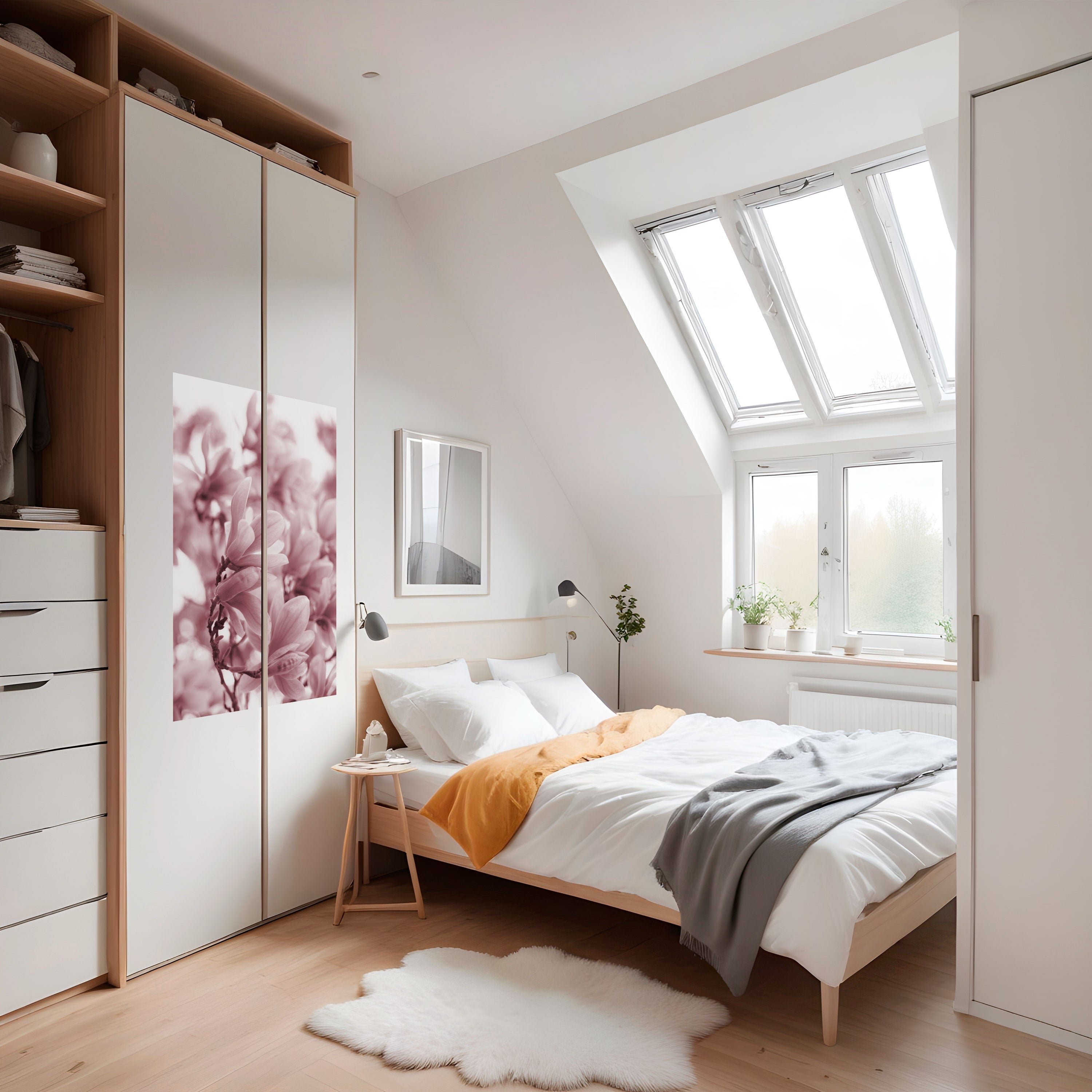 PINK BLOSSOM DREAM Peel and Stick Vertical Poster