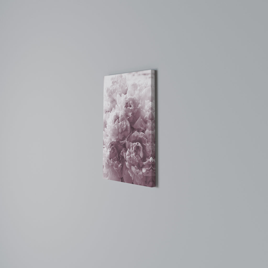 BLUSHED SERENITY Vertical Canvas Print