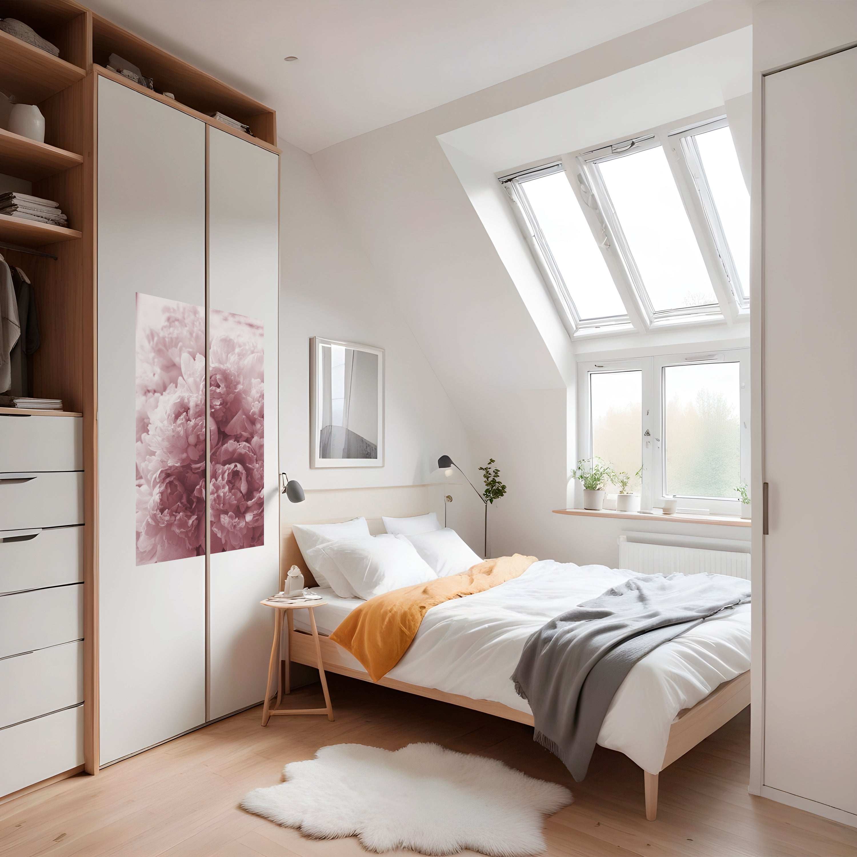 BLUSHED SERENITY Poster Vertical Autocolante